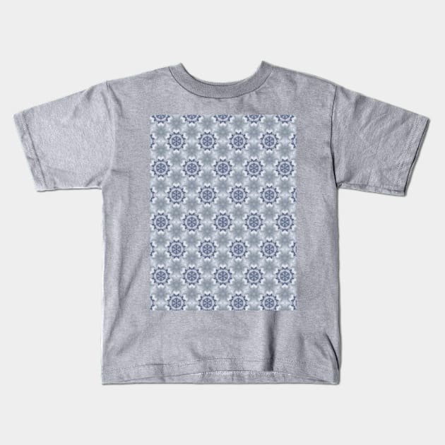 Cloudy Kaleidoscope Sky 3 Kids T-Shirt by Amanda1775